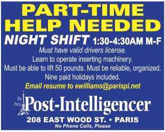 Night shift part time jobs los angeles